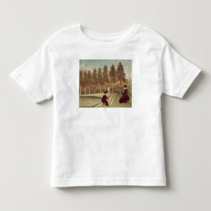 Artiest die zijn vrouw schildert, 1900-05 kinder shirts