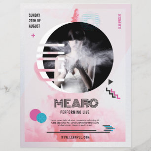 Artiest Event Flyer-Sjabloon