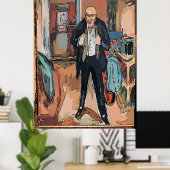 Artiest gaat uit poster (Thuiskantoor)