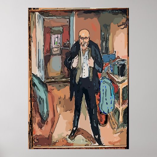 Artiest gaat uit poster (Voorkant)