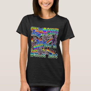 Artiest Graffiti Text Shirt