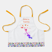 Artiest in de opleiding van Kinderen Schort (Voorkant)