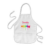 Artiest in het Schort RED van het Kind Opleiding (Voorkant)