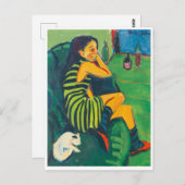 Artiest Marcella, Kirchner, Fine Art Briefkaart (Voorkant / Achterkant)