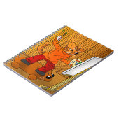 Artiest Painter Cat Notitieboek (Linkerzijde)