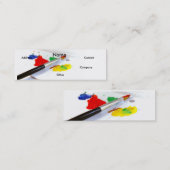 Artiest Painter Mini Visitekaartje (Voorkant / Achterkant)