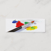 Artiest Painter Mini Visitekaartje (Achterkant)