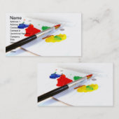 artiest palet visitekaartje (Voorkant / Achterkant)