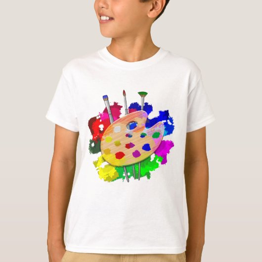 Artiest Palette Artist T-shirt (Voorkant)