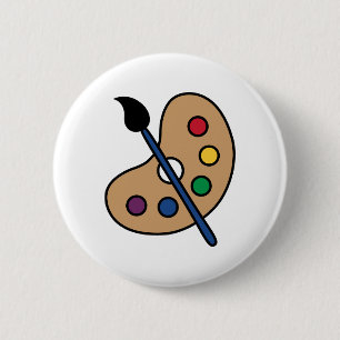 Artiest Palette Ronde Button 5,7 Cm