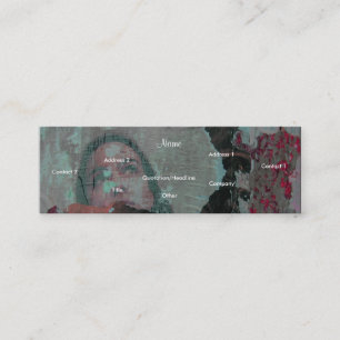 Artiest Profile Card -  Mini Visitekaartje