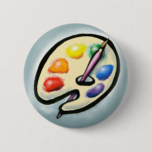 Artiest Ronde Button 5,7 Cm