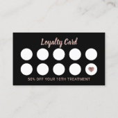 Artiest Roos Gold Eyelash Driving Loyalty (Achterkant)