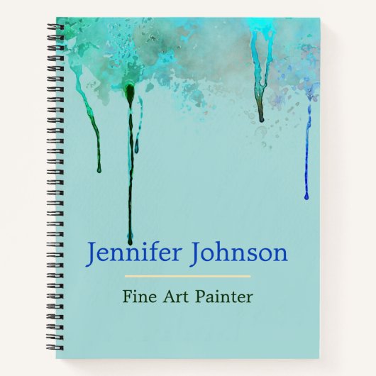 Artiest Sketchbook Notitieboek (Voorkant)