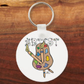 Artiest Sleutelhanger (Voorkant)