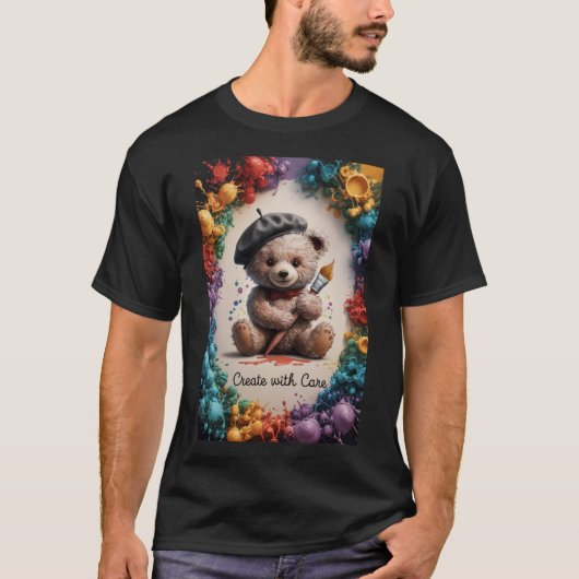 Artiest Teddy T-shirt (Voorkant)
