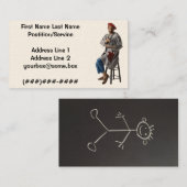 Artiest Visitekaartje (Voorkant / Achterkant)