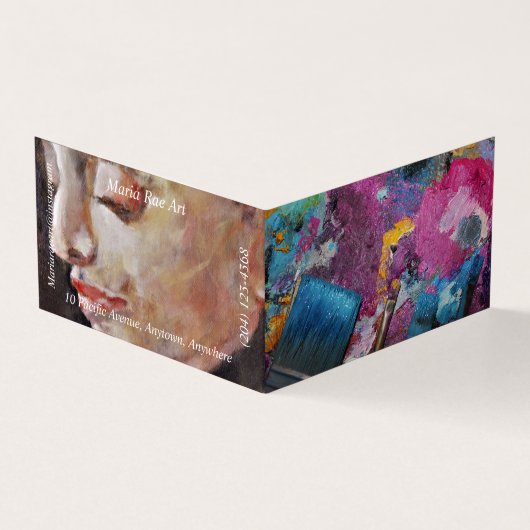 Artiest Visitekaartjes (Buitenkant)