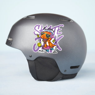 Artiest Walk Schaats Park Dino Sticker