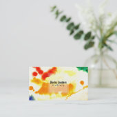 artiest | WATERVERF III Visitekaartje (Staand voorkant)