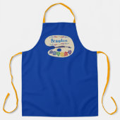 Artiesten palet schilderen mock Apron Schort (Voorkant)