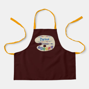 Artiesten Palette Kinder Paint Smock Schort