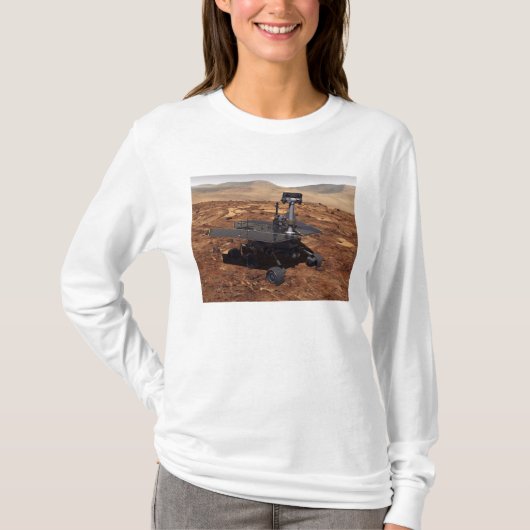 Artiesten weergave van Mars Rover 2 T-shirt (Voorkant)