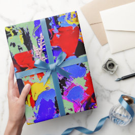 Artiestenkleur Abstract Cadeaupapier