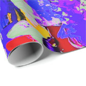 Artiestenkleur Abstract Cadeaupapier (Rol Hoek)