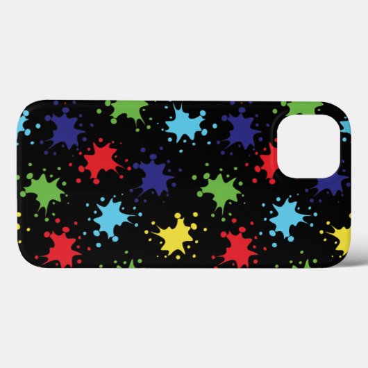 Artiestenpaletten verfspatten Case-Mate iPhone case (Achterkant (horizontaal))