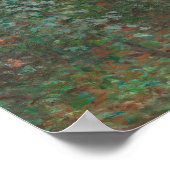 Artiestentuin in Argentinië Poster (Hoek)