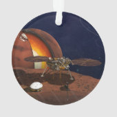 Artiest's Rendition of the Insight Lander. Ornament (achterkant)