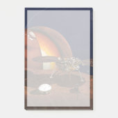 Artiest's Rendition of the Insight Lander. Post-it® Notes (Voorkant)