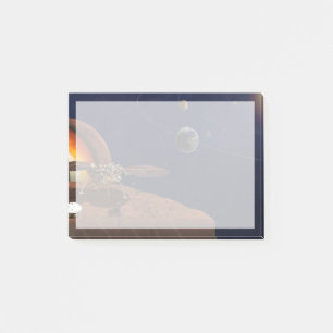 Artiest's Rendition of the Insight Lander. Post-it® Notes