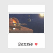 Artiest's Rendition of the Insight Lander. Sticker (Vel)