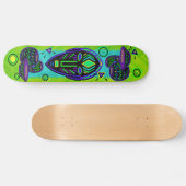 Artifact African Pop Art Skateboard (Horizontaal)