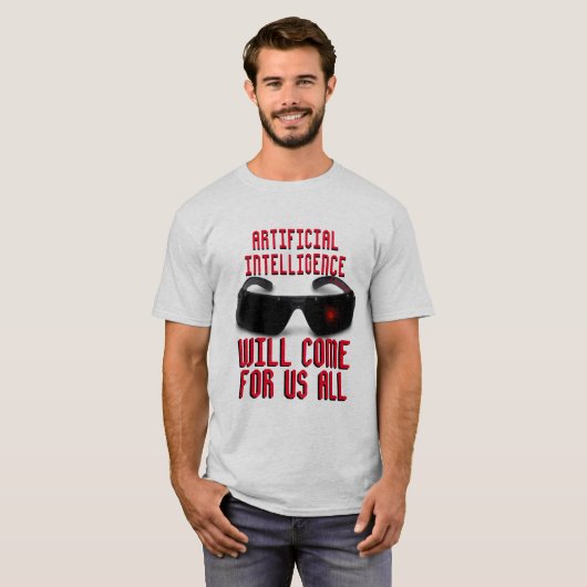 Artificial Intelligence 2 - A MisterP Shirt (Voorkant volledig)