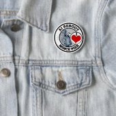 Artificial Intelligence (AI) - Love Mince Pies Ronde Button 5,7 Cm (In situ)