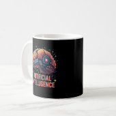 Artificial Intelligence Brain Coffee Mok (Voorkant links)