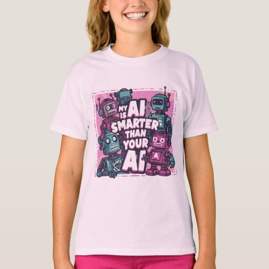 Artificial intelligence competition T-shirt (Voorkant)