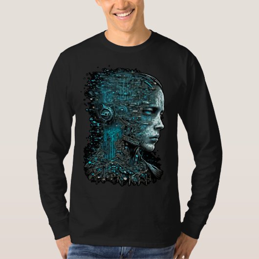 Artificial Intelligence  Computer Science  IT Prof T-shirt (Voorkant)