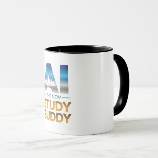 Artificial Intelligence Study Buddy Design Mok (Voorkant rechts)