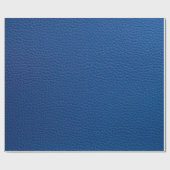 Artificial soft blue leather. Faux leather texture Cadeaupapier (Vlak)