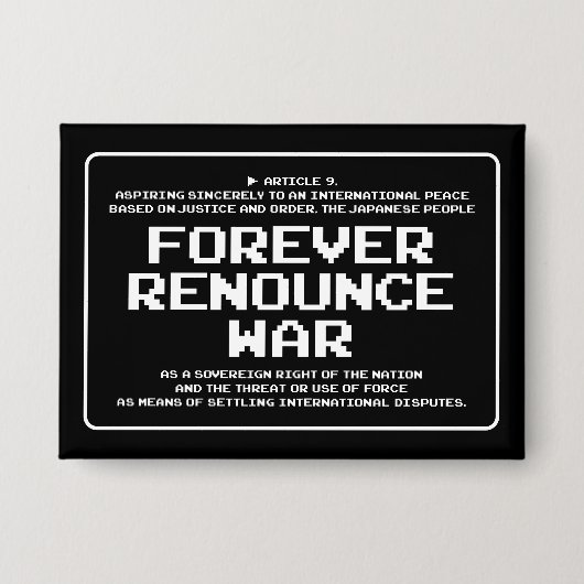 ARTIKEL 9 BUTTON (Voorkant)