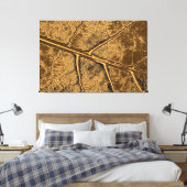 Artikel Leaf 8 Canvas Afdruk (Insitu (Slaapkamer))