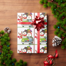 Artikelen als Rudolph Holiday Wrapping Paper