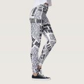 Artikelen voor kranten gedrukte leggings (Rechts)