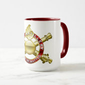 Artillerie de terrain Café Mug (Devant droit)