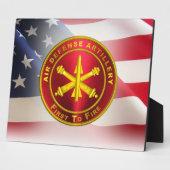 Artillerie Luchtdefensie Fotoplaat (Zijkant)