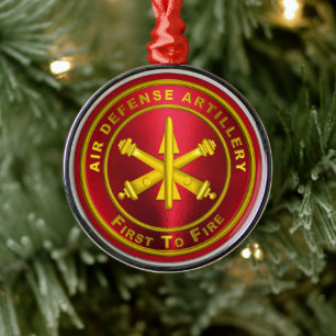 Artillerie Luchtdefensie Metalen Ornament